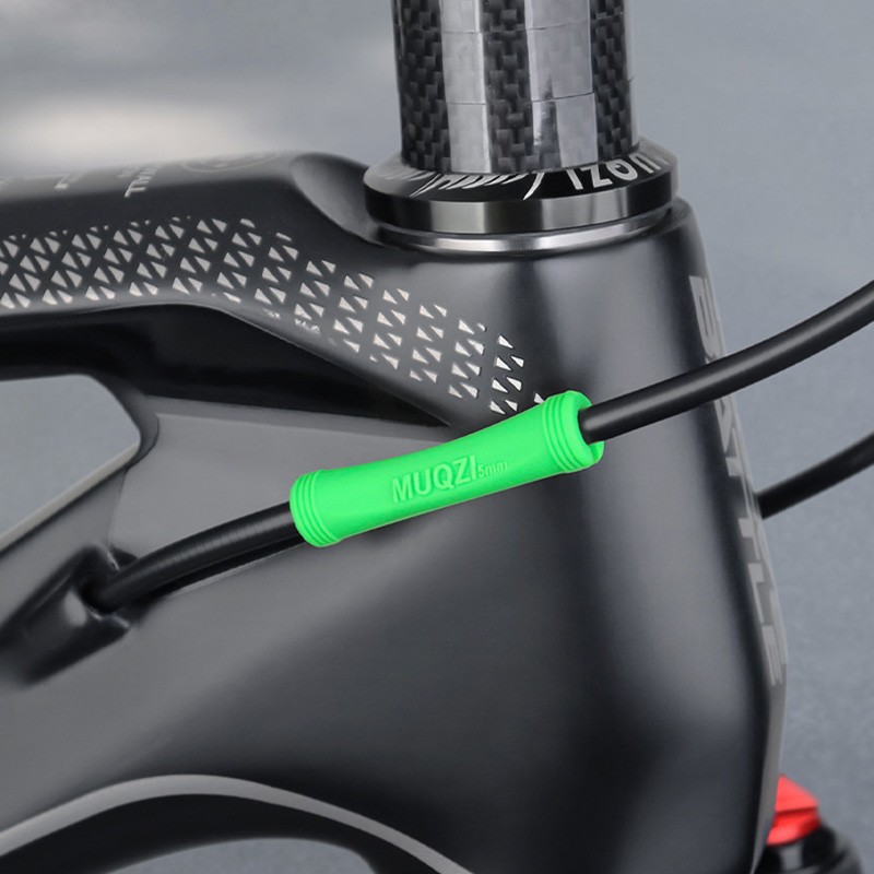 Bicycle MTB Road Bike Brake Gear Shifter Cable Outer Hose Frame Protector 4/5mm