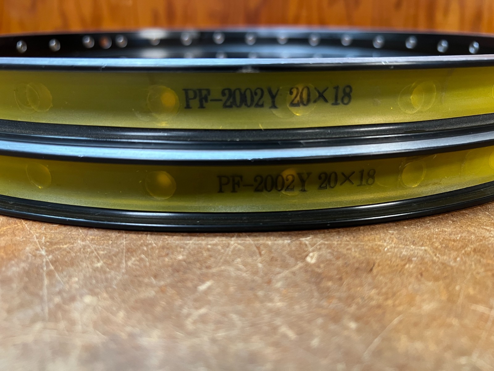 Sun Rims CR18 Pair; 20″x18mm, ISO 406; 32H, Schrader Valve; BMX Bike Wheel Rim