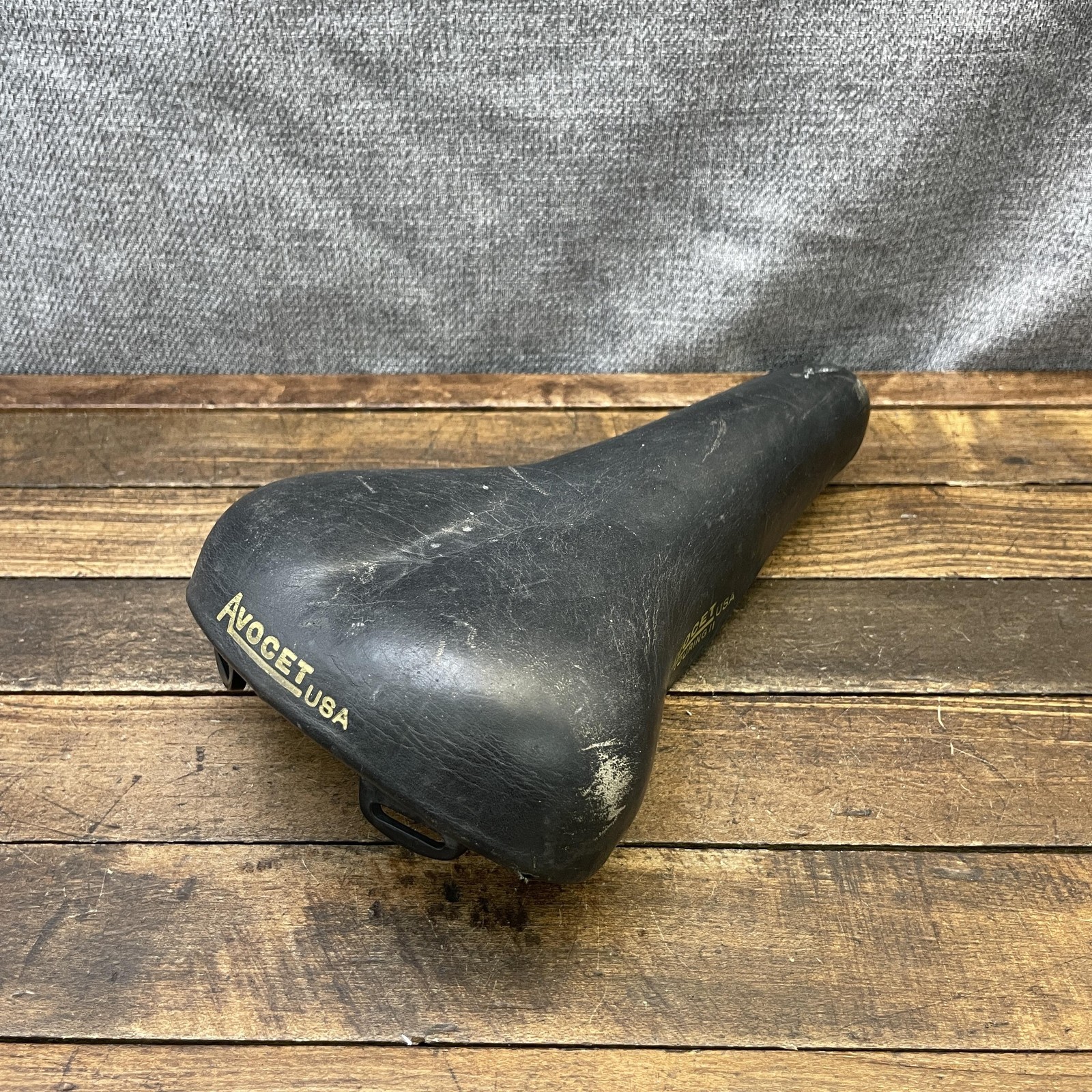 Vintage Avocet Touring II Seat Saddle Black Comfort Road Tour ATB Bike USA 390g