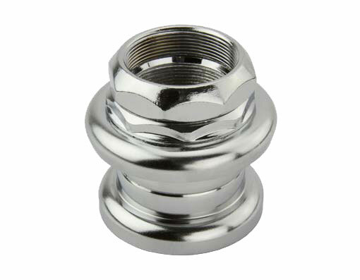 NEW! ABSOLUTE GENUINE STEEL THREADED HEADSET (SIZE 1-1/8X34X30MM) IN CHROME.