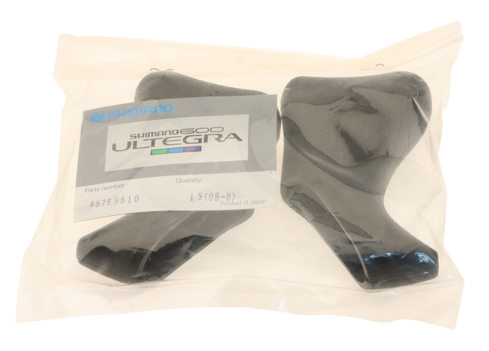 Shimano 600 Ultegra Brake Hoods Bracket Covers for BL-6401 Pair Black NEW NOS