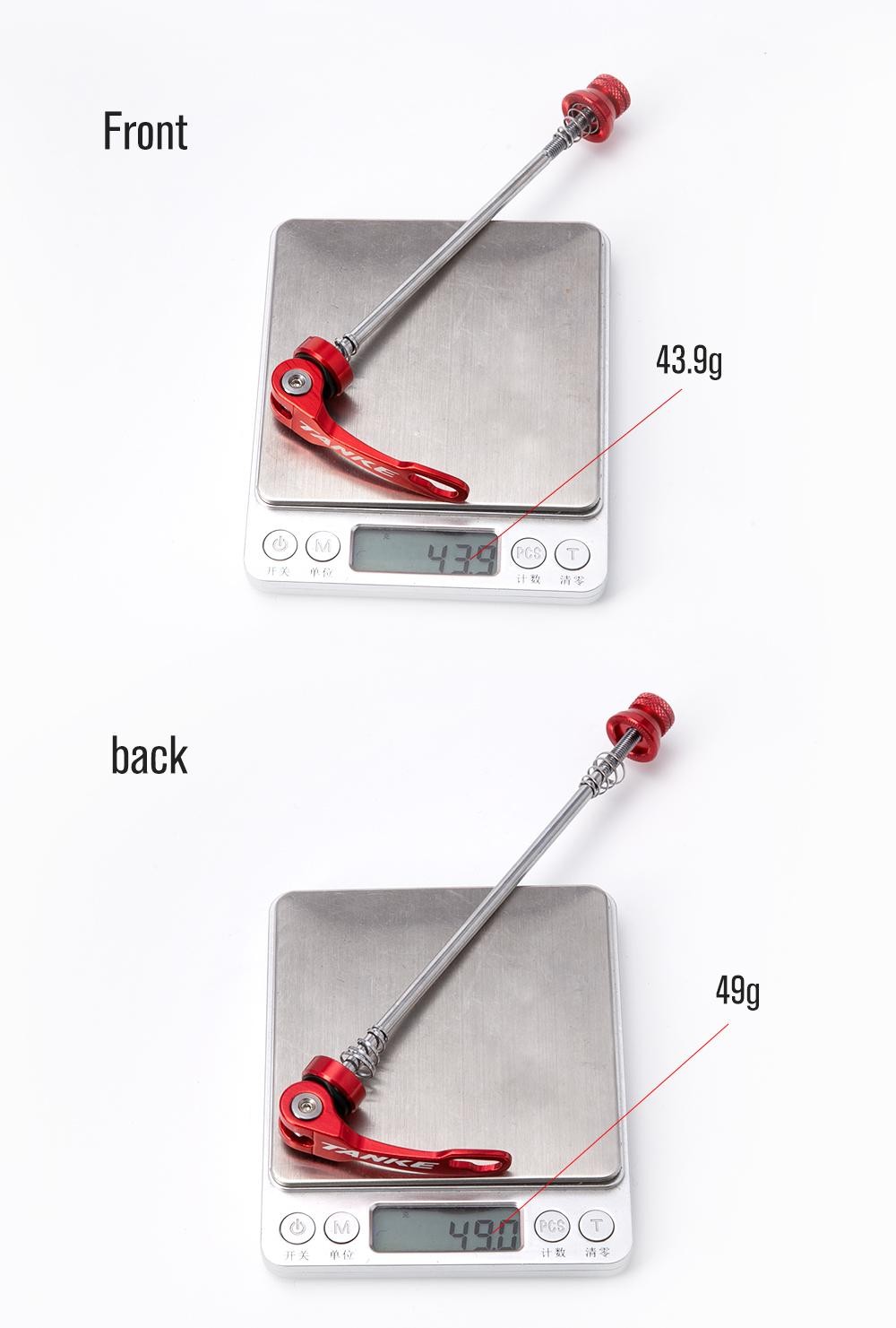 Tanke Bicycle Quick Release Bolt Hub Skewers Lever Axle Road Mountain Bike Repla