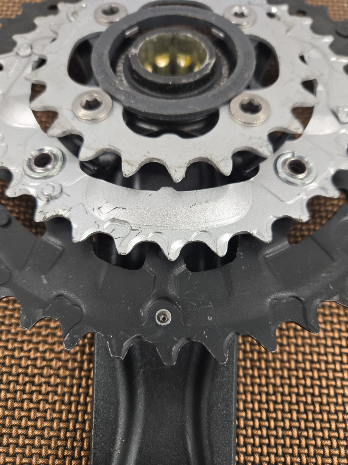 Shimano FC-M430 Crankset 175mm, 44/32/22, 9 Speed, Octalink