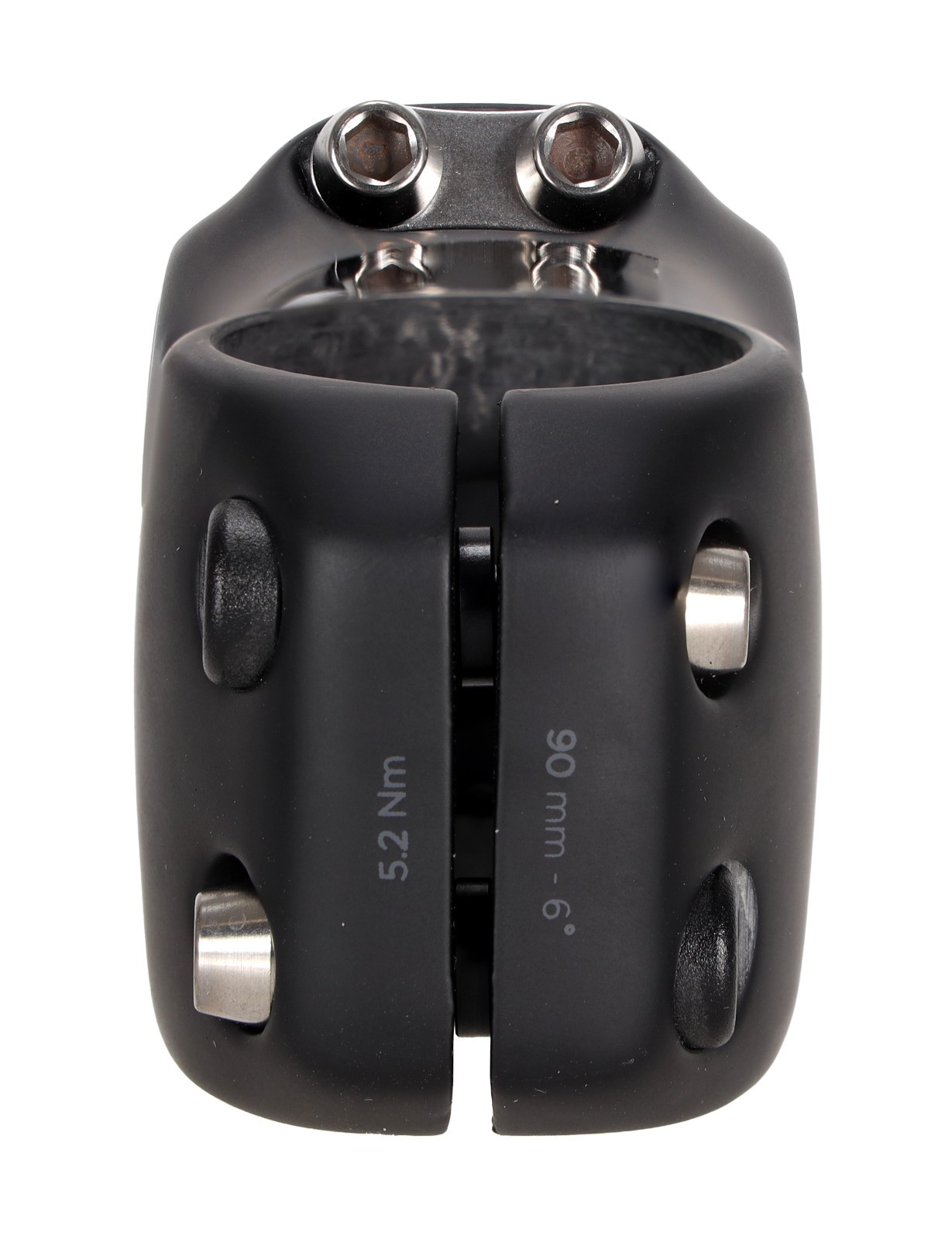 Black Inc Carbon Road Bike Stem 31.8 x 90mm -6º Ti Bolts UD Matte Finish IN BOX