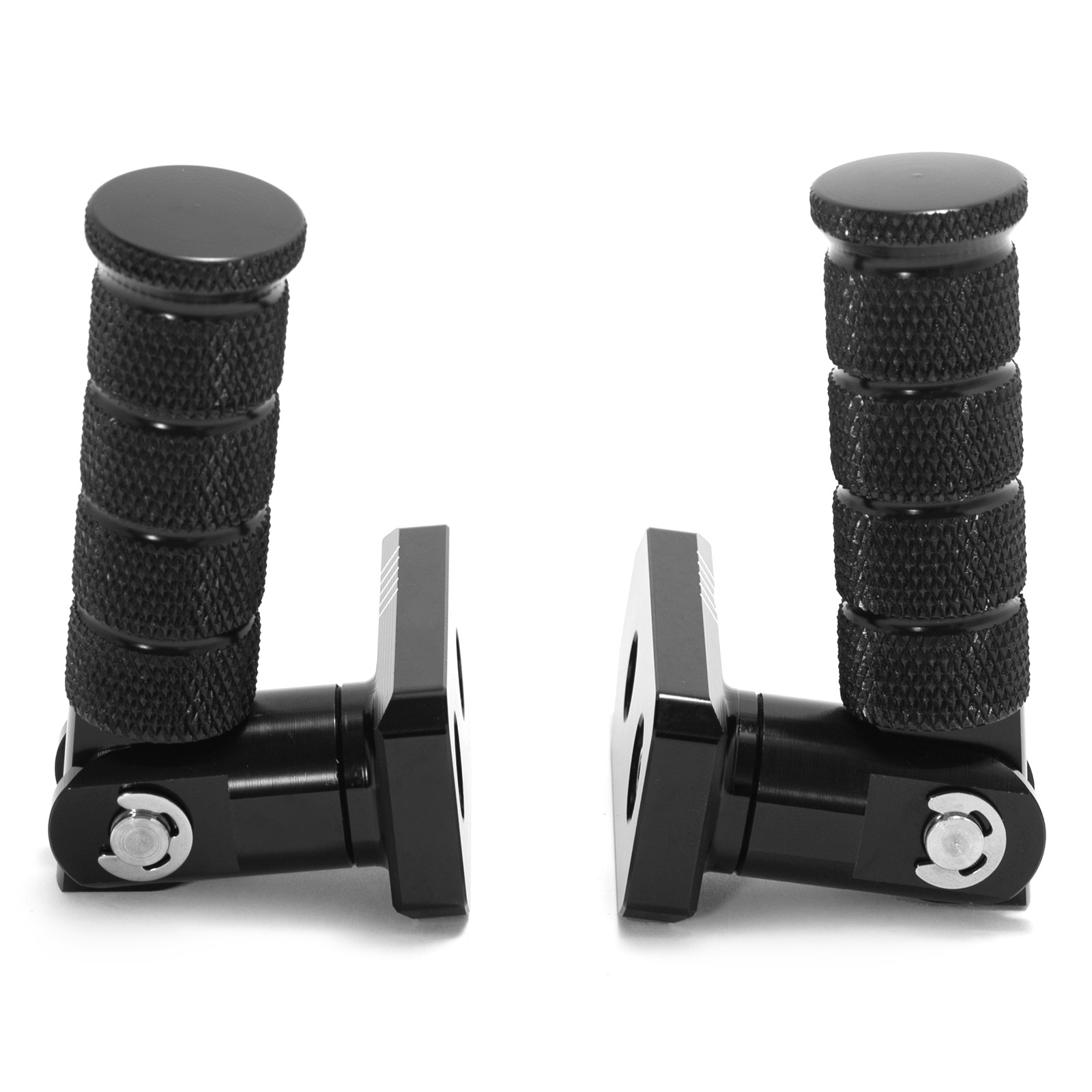 Aluminum E-Bike Black Stunt Foot Pegs Pedal for Apollo RFN for Beta Explorer