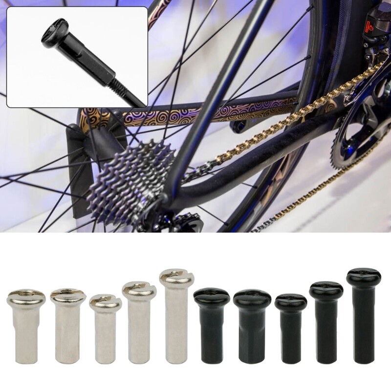 50Pcs Mountain Bike Bicycles Spoke Cap Wheel Spoke Nipple Decorations Road Bike