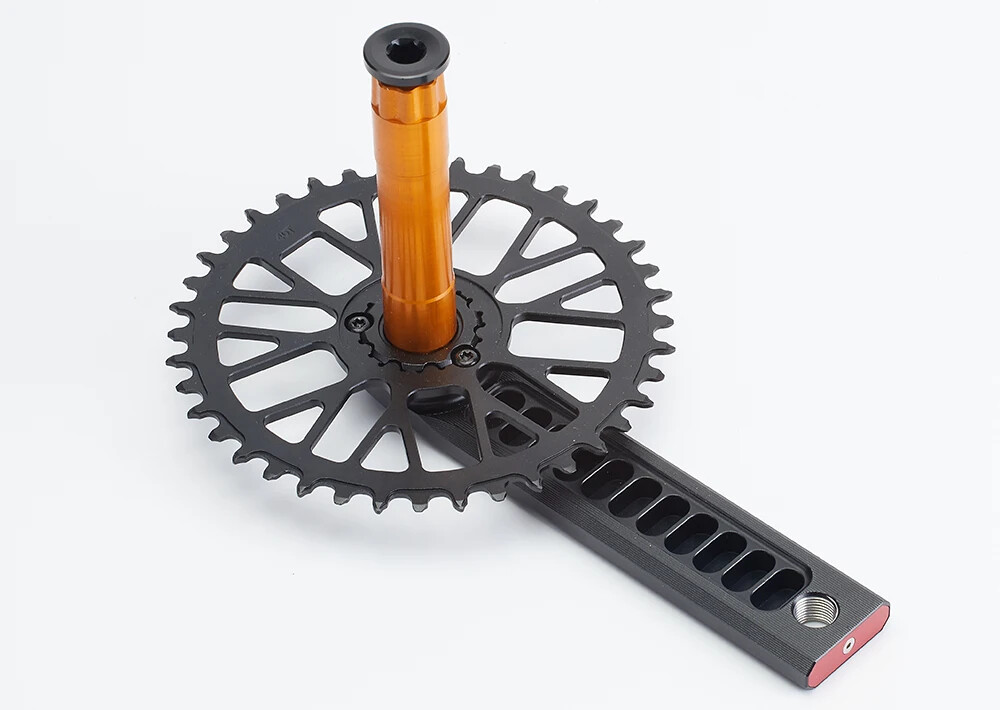 Gravel Road Bike Crankset 170mm Hollow Crank 40/42/44/46T Chainring with BB