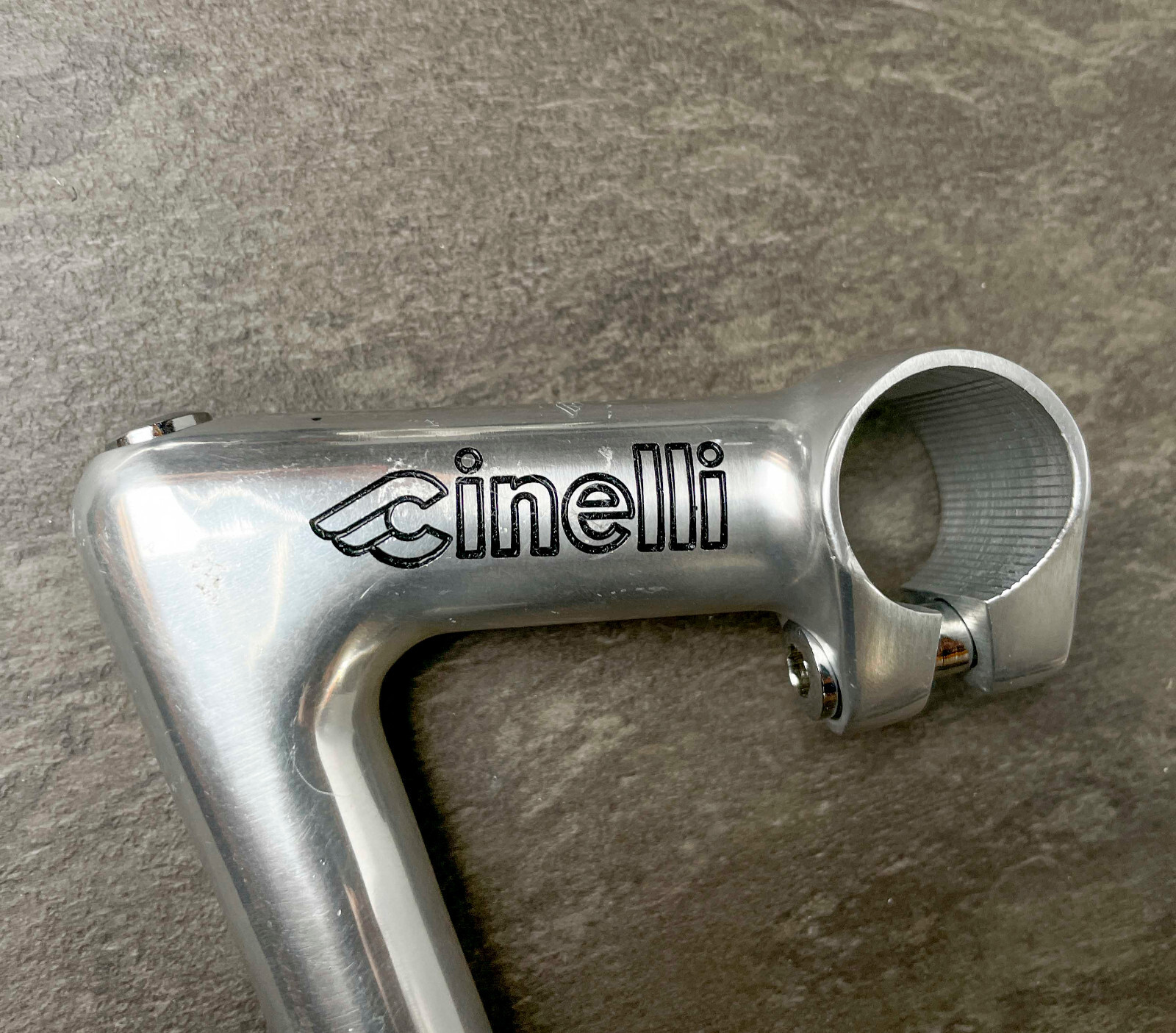 Cinelli 1A Stem Engraved 85Mm Handlebar Clamp Pantographed