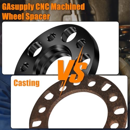 15mm 5×112 Wheel Spacers Fit for Most Newer A4 S4 A5 S5 A6 5/8″ ( 15mm )Thick