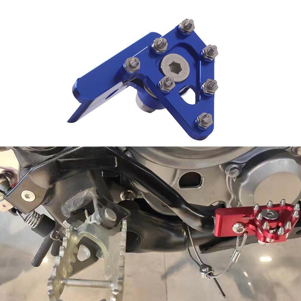 CNC Aluminum Rear Brake Pedal Tip Pad for Dirt Bike Off-Road Motorcycle Parts