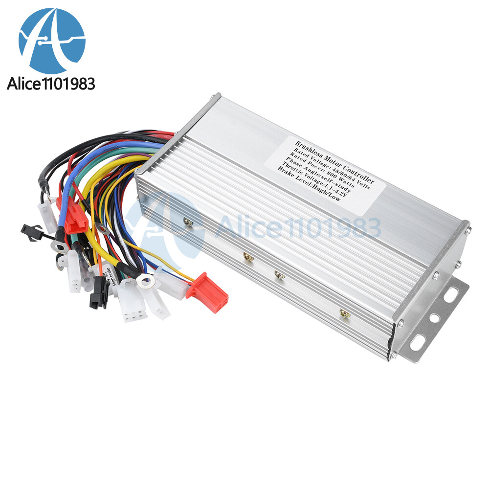 48V 60V 64V 35A 800W Intelligent Brushless Motor Controller For Electric Bicycle