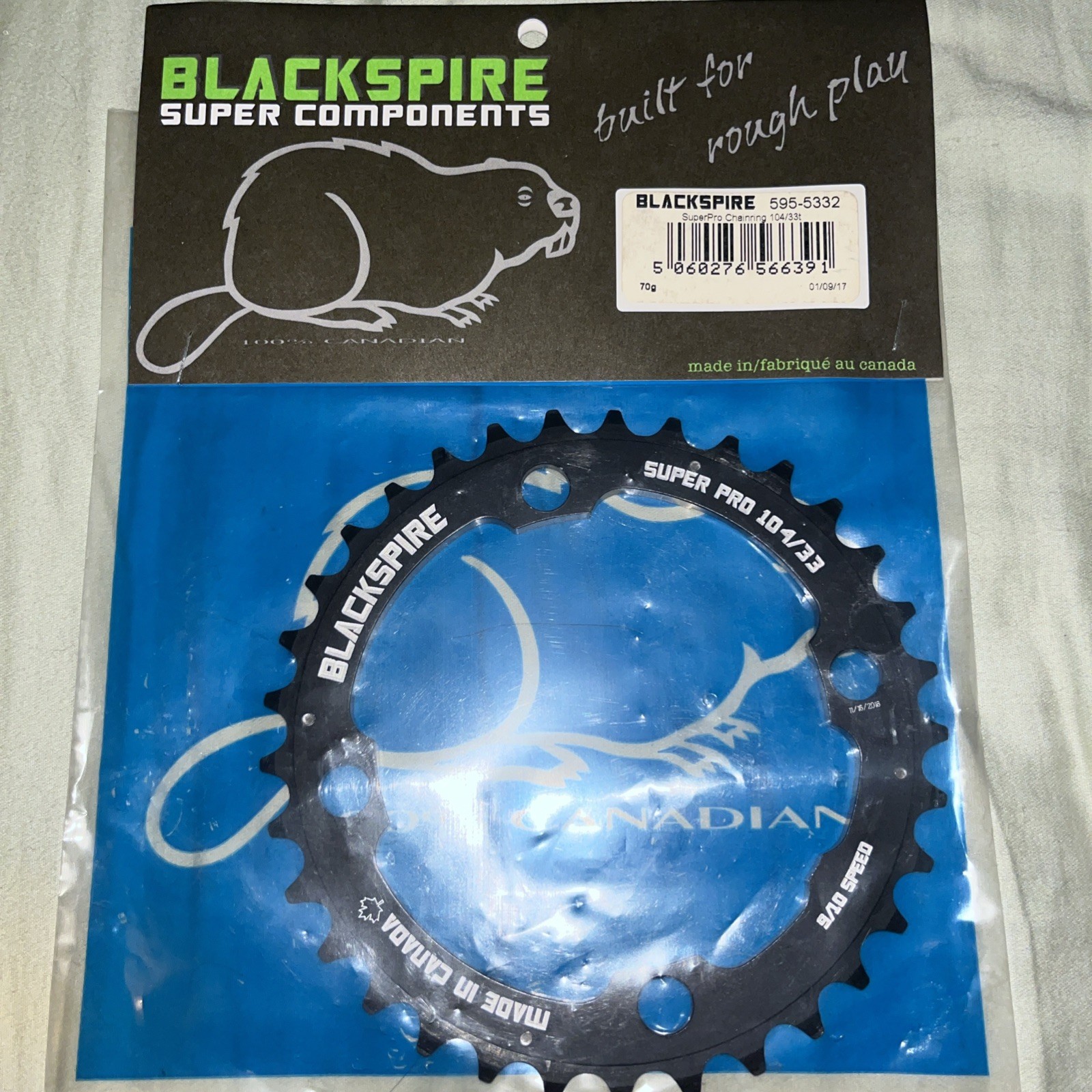 Blackspire Super Pro 104 /33 Tooth 9/10 Speed