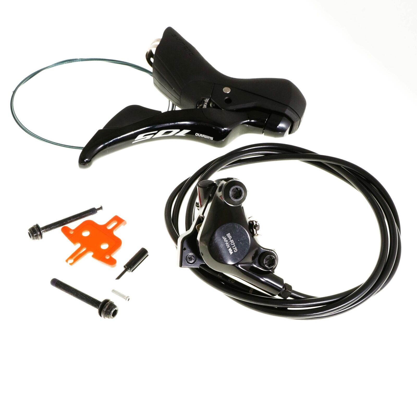 Shimano 105 ST-R7120+BR-R7170 2×12-speed Disc Brake Set Left or Right or Pair