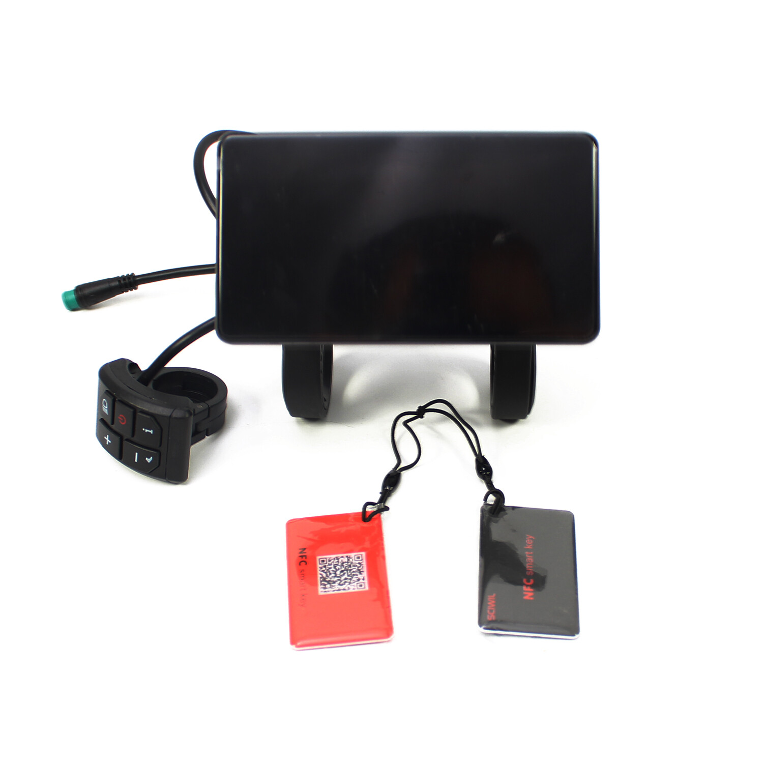 Ebike 24V/36V/48V/52V/60V/72V NFC SR-M808X LCD Display Speed Meter Control Panel