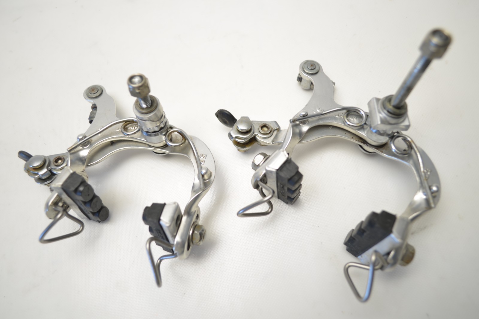 SHIMANO 600EX ARABESQUE BR-6200 CS-57 BICYCLE QR SIDEPULL BRAKE SET 52 MM CENTER