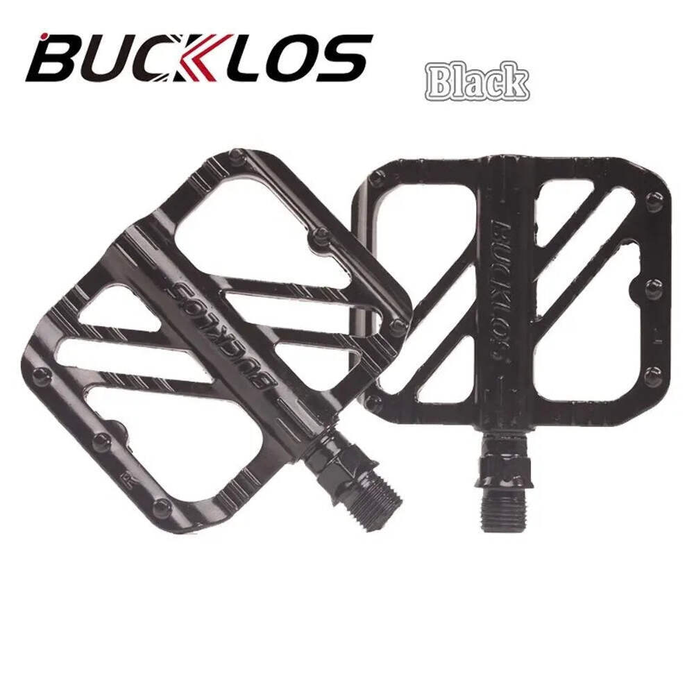 BUCKLOS R36 Bicycle Pedals Sealed DU Bearing Flat Pedals for BMX Road Bike Cycli