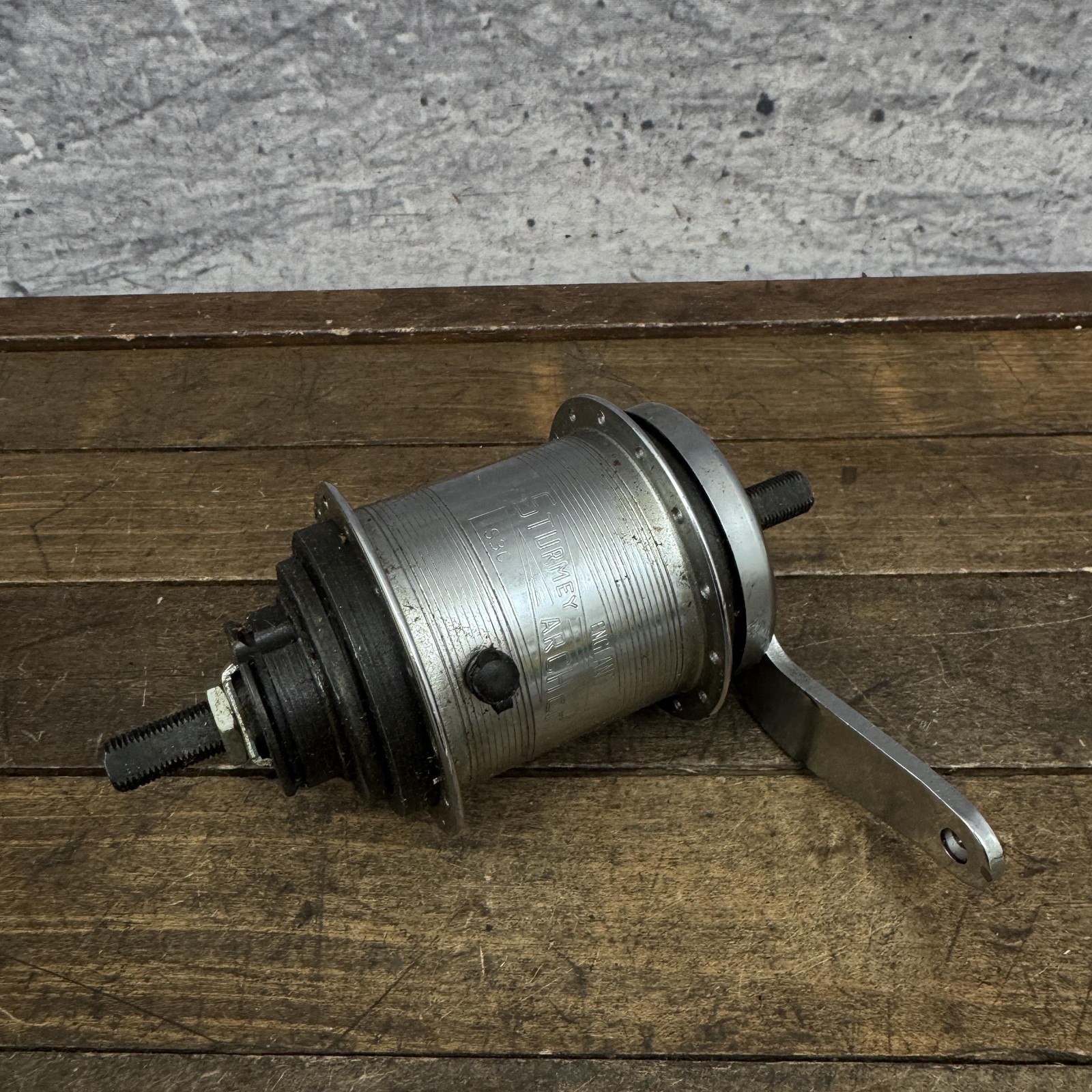 Vintage Sturmey Archer S3C Rear Hub Coaster Brake 28H 1979 Nutted England