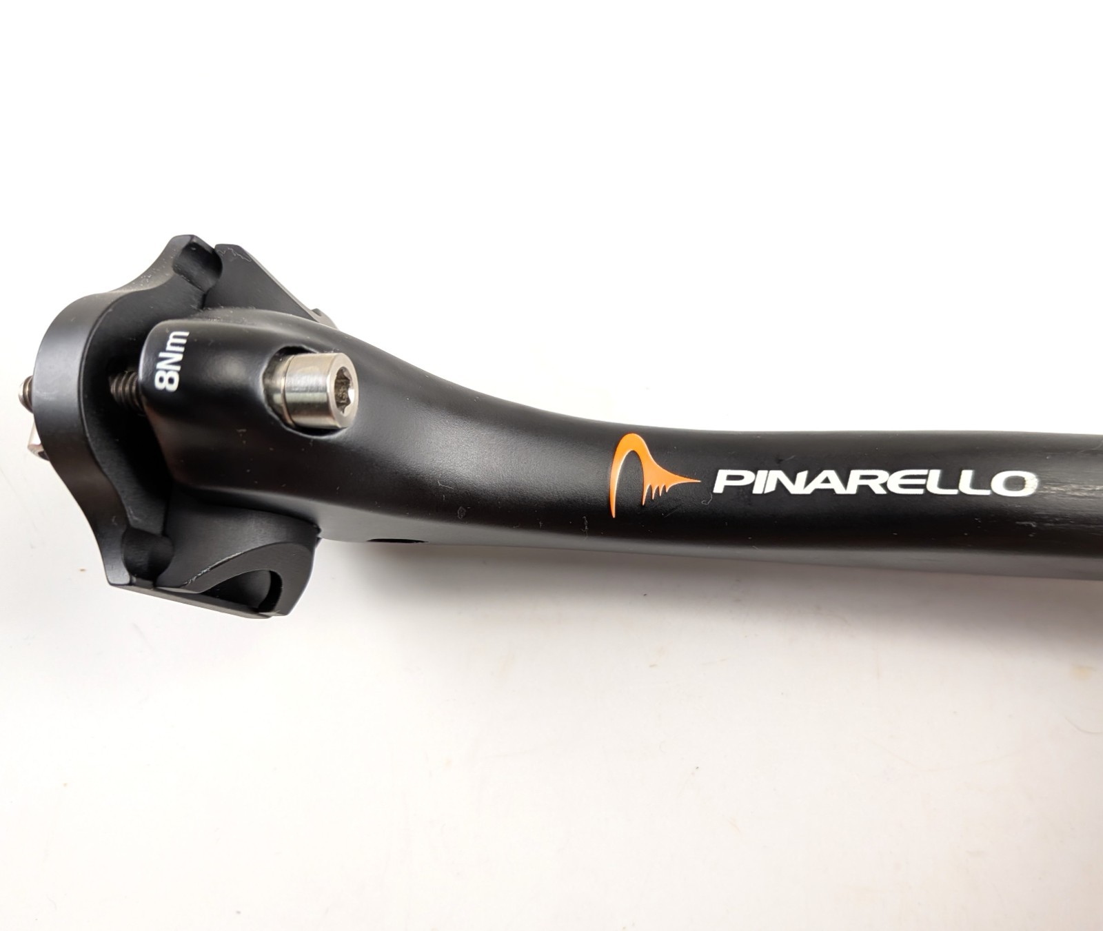 Pinarello F12/F10/F8 Carbon Fiber Seatpost ~ 340mm ~ 20mm Offset – w/Clamp