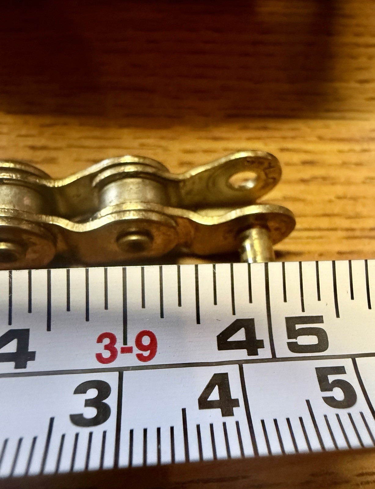 DK EXO Half Link Chain 90 Links Gold Mid School BMX Bicycle 1/8 OG 90s Single Sp