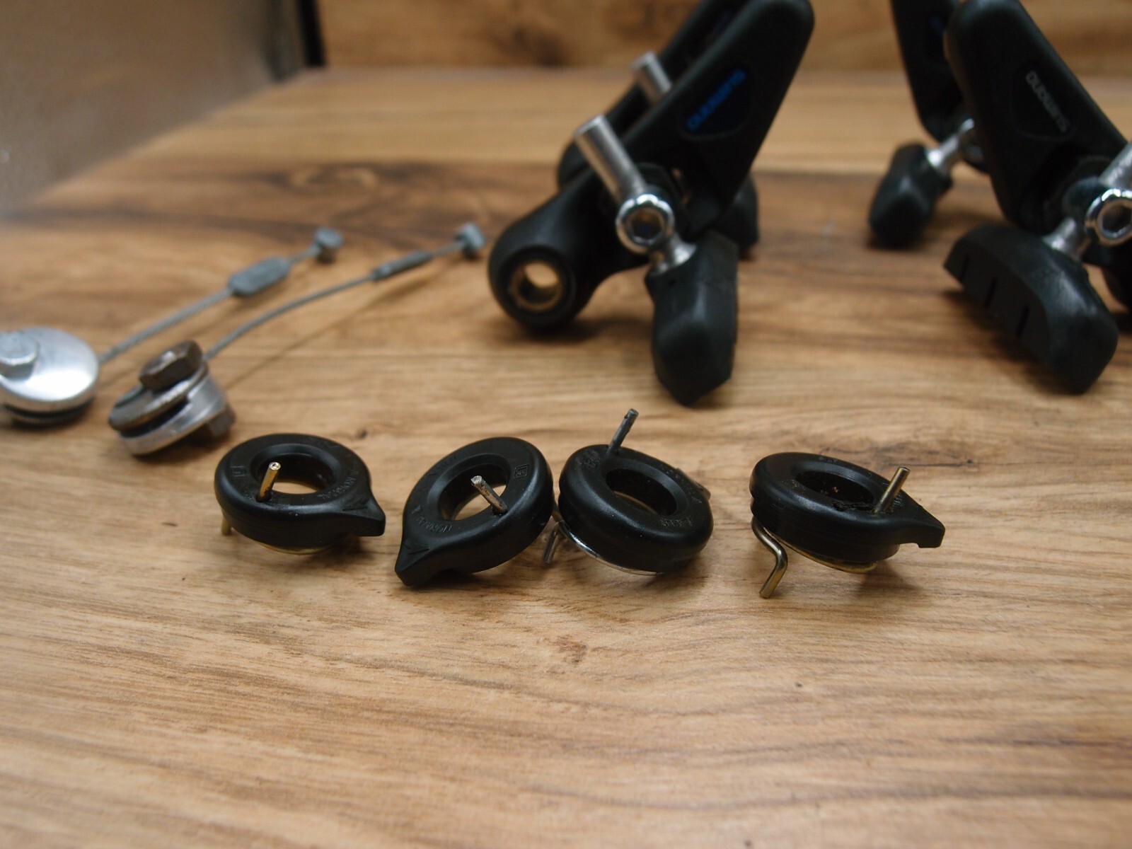 1990 MTB cantilevers brakes Shimano Deore DX BR-M650 VIA Japan Black Edition