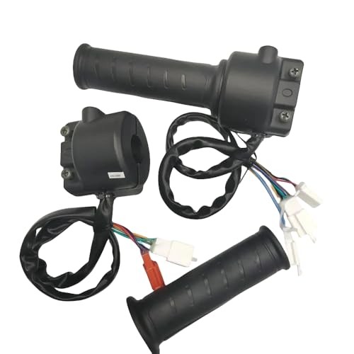 Fardriver Hall Type Twist Throttle Set,Three Speed/Reverse/Parking/Horn/Light
