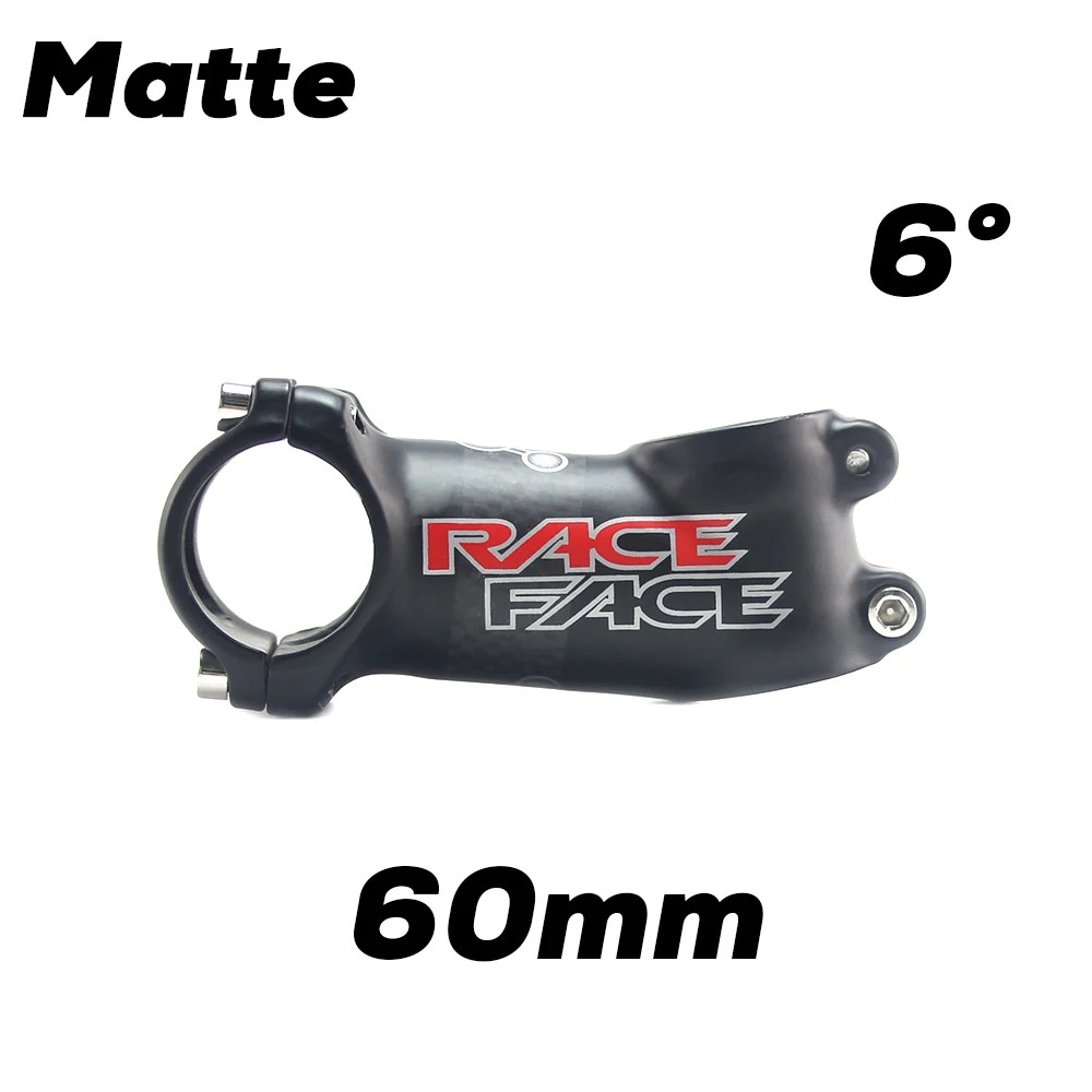 RACE FACE Next White Road MTB Bicycle Stem angle 6 Degree 17 Degree BikeStem