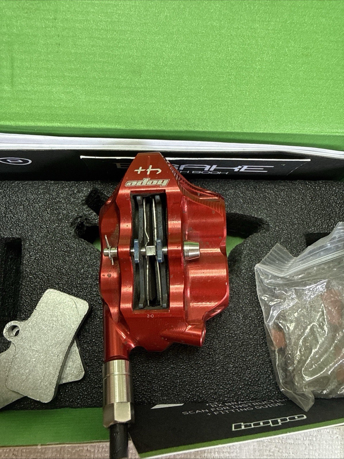 Pair Hope RX4+ dot FMF +20 And FM+20 Red Front And Rear