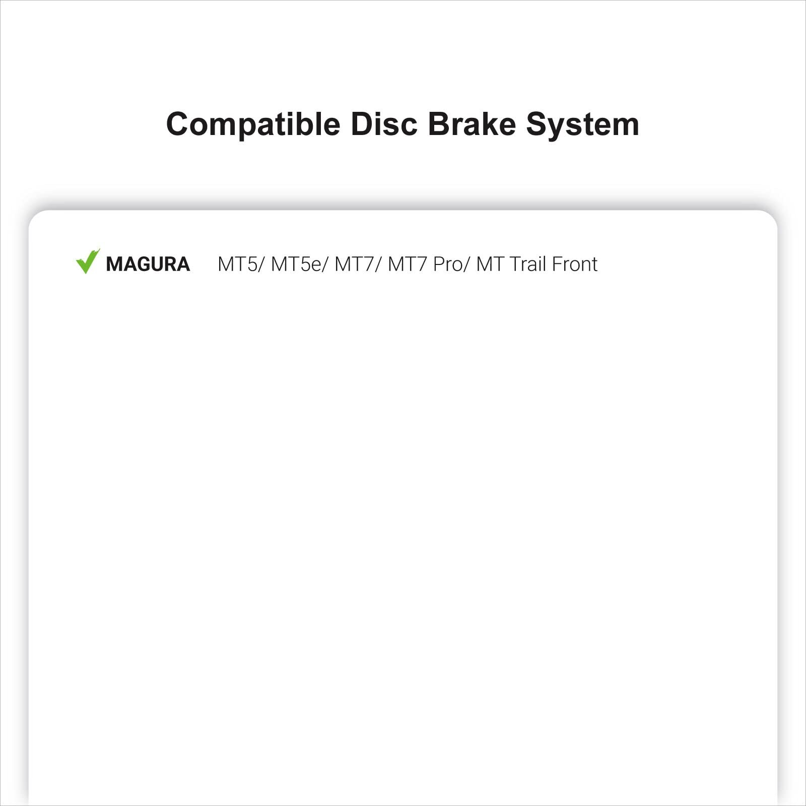 TOP BRAKE Disc Pads for MAGURA MT5 MT7 MT5E MTB Brake Pads Front Use