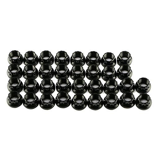 12-Point Cylinder Gasket Head Stud Bolt Kit Compatible with 1997-2003 Chevy 102