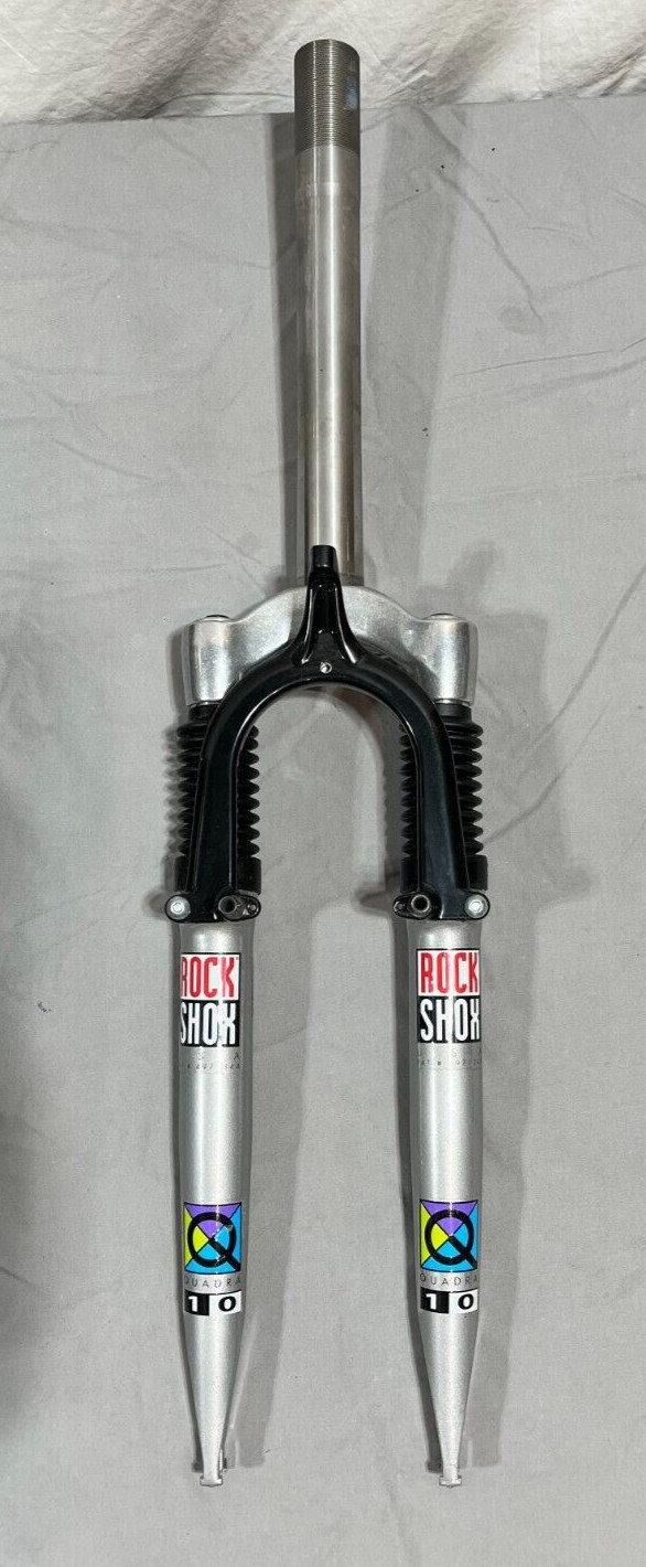 RARE NEW Old Stock Rockshox Quadra 10 Suspension Fork 255mm 1-1/4″ Threaded