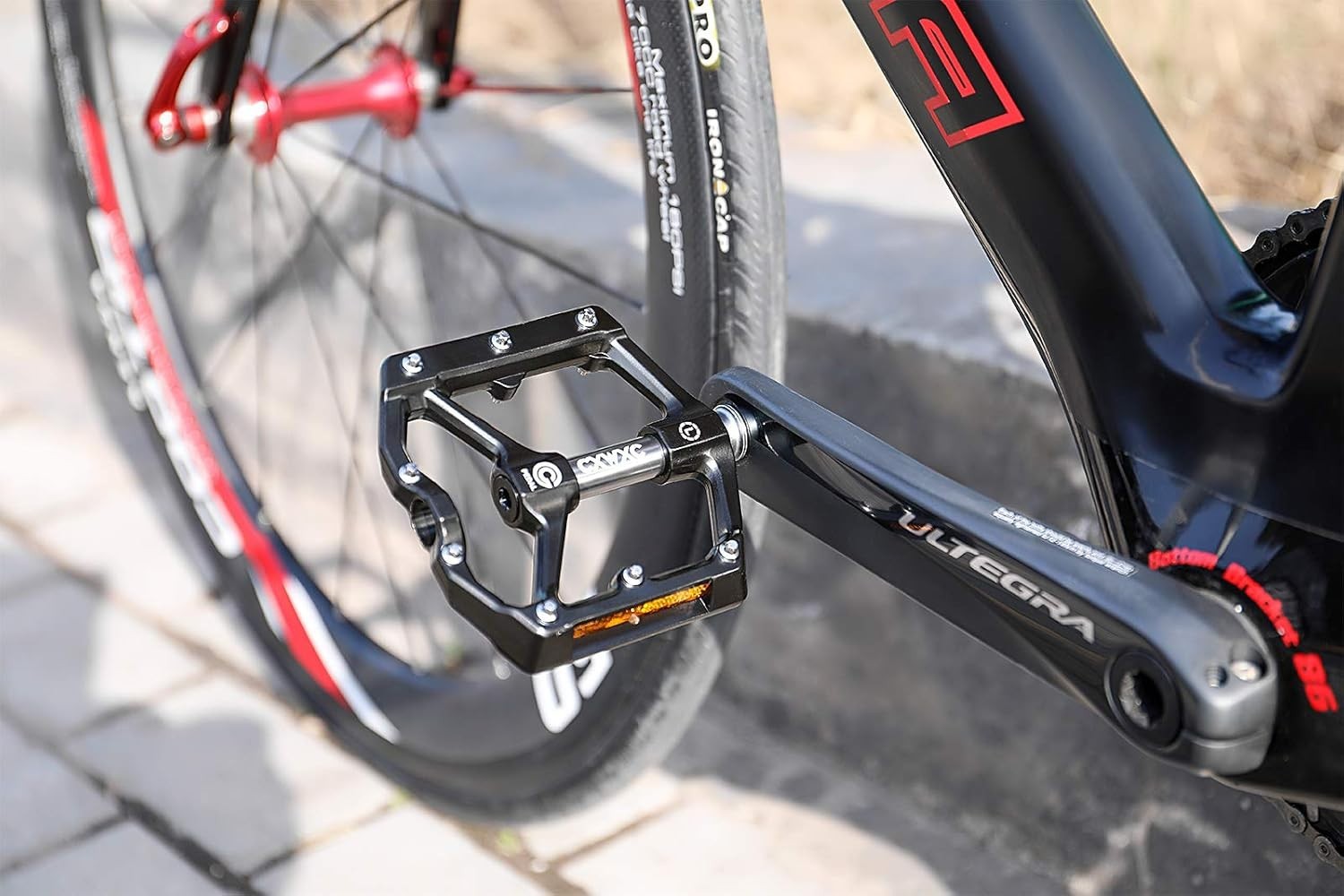 Aluminum Alloy Bike Pedals with Anti-Skid Nails – Lightweight & Durable 4.13″