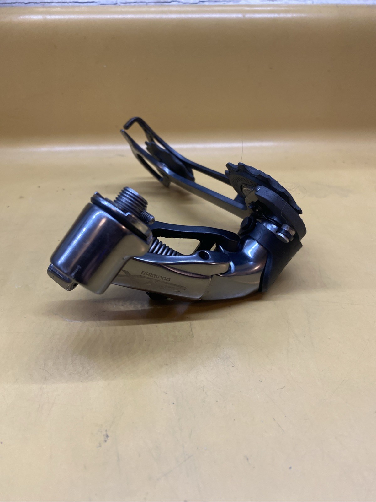 Gray Shimno XTR RD-M980 Rapid Rise Long Cage 9 Speed Rear Derailleur