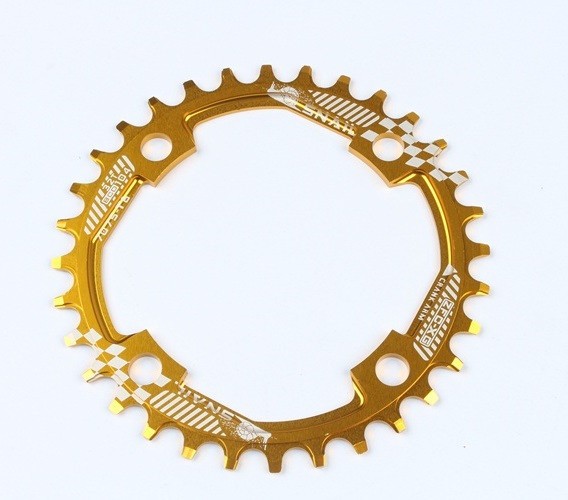 MTB Road Bike Crankset crank arm 170mm BB Narrow Wide Single Chainring 32 34T
