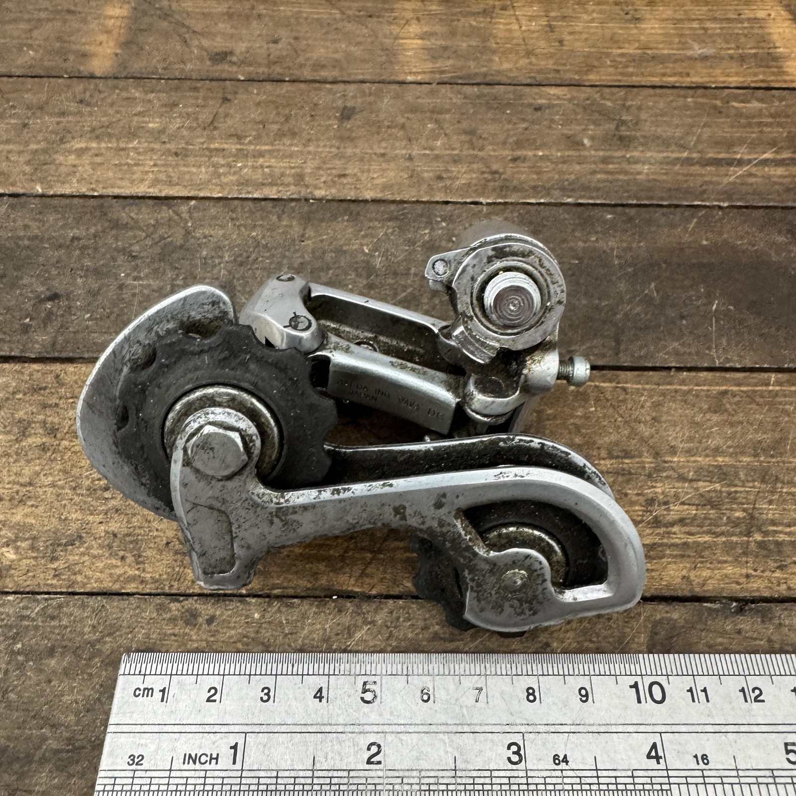 Vintage SunTour Alpha-5000 Rear Derailleur Road Bike Short Cage 275g Silver