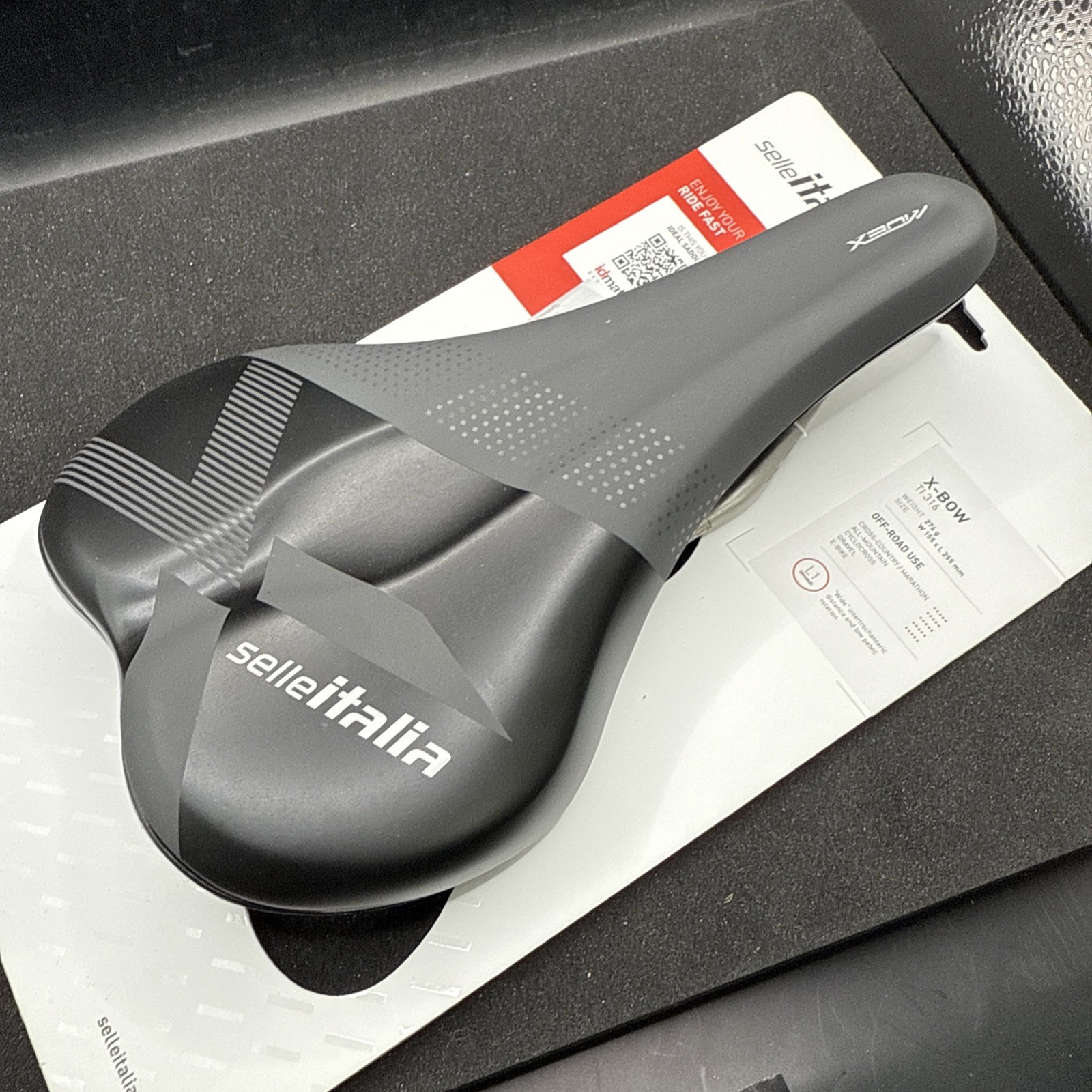 Selle Italia L1 X-bow Ti316 155mm Cycling Saddle Seat (9419-67)