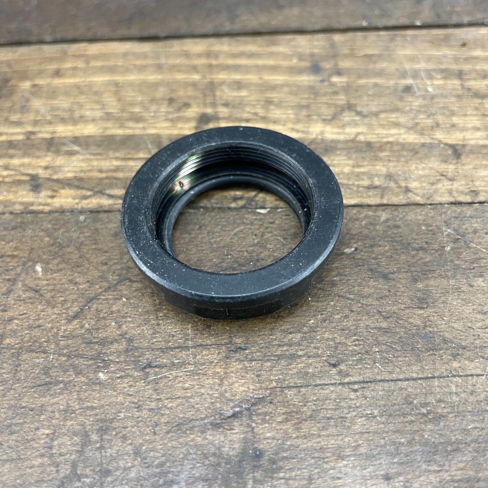 Tioga Avenger Headset Top Nut 1 1/8 in Threaded NOS Black 90s MTB Mountain Bike