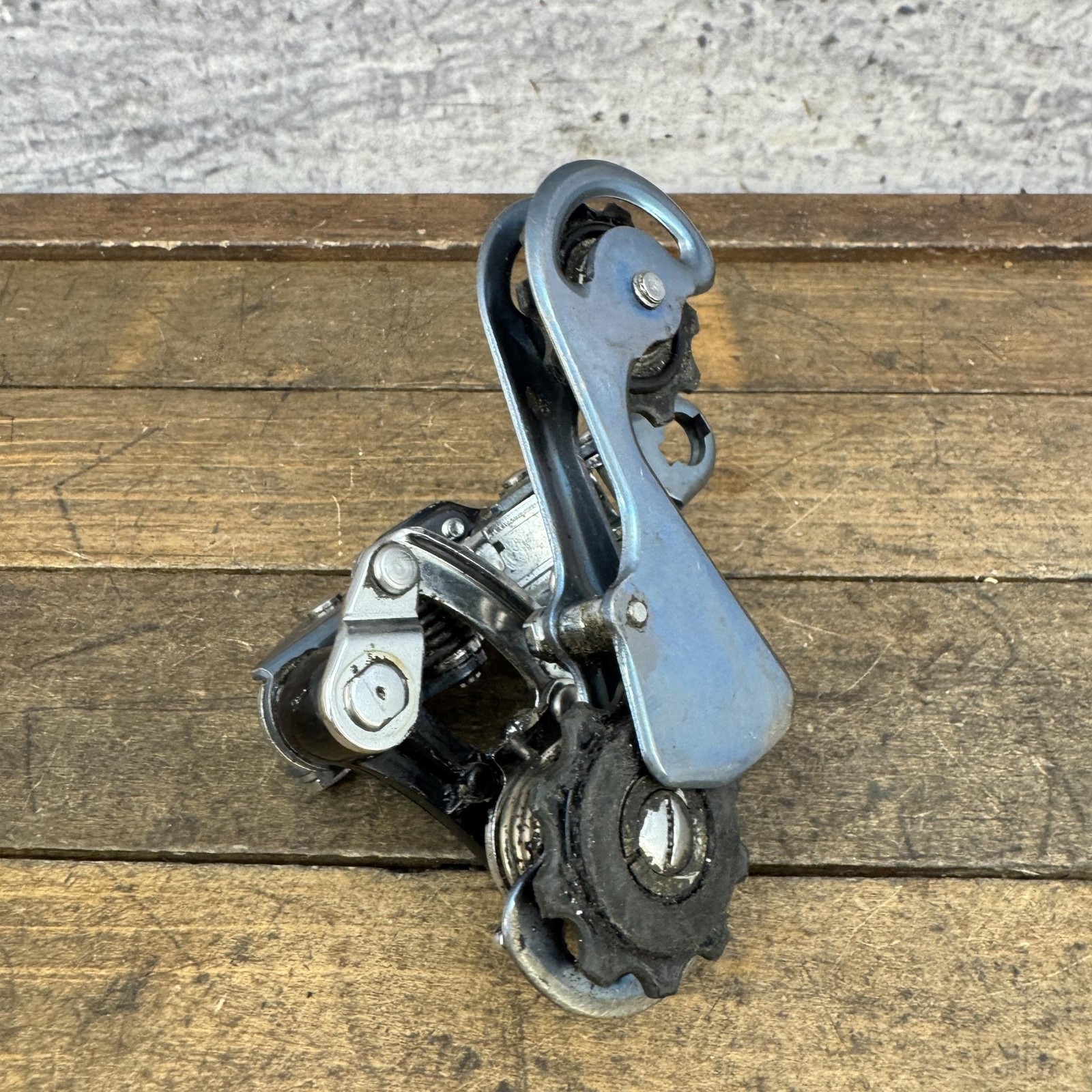 Vintage Huret Duopar Rear Derailleur Long Cage Hanger NO BOLT PARTS 245g