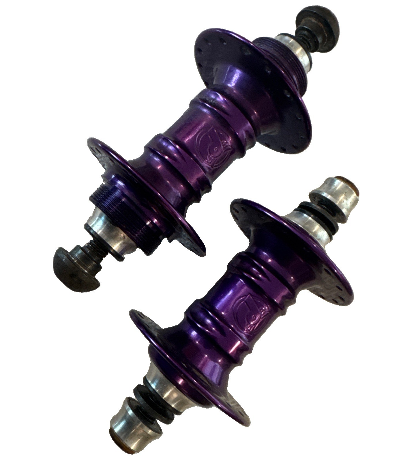 Profile Anodized Purple 32h Hub Set Front / Rear