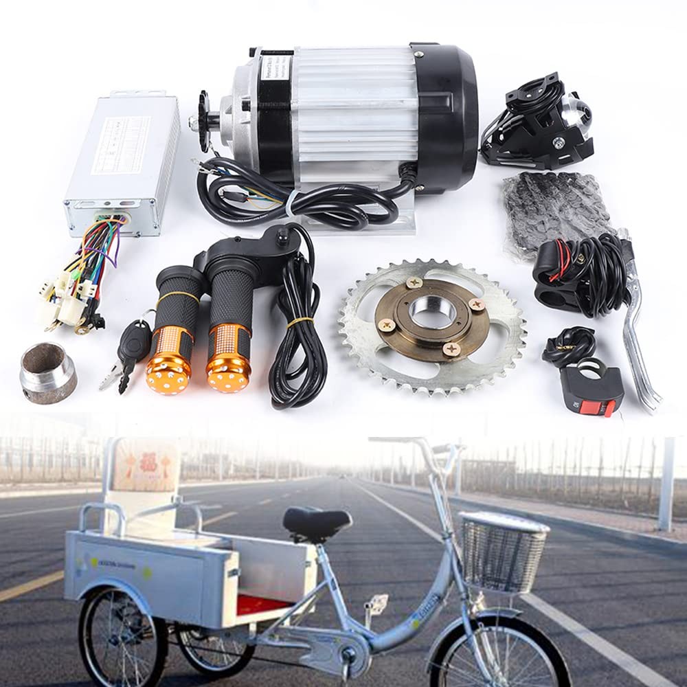 Electric Bicycle Bike Tricycle Rickshaw Brushless Motor Controller Kit 48V 500W