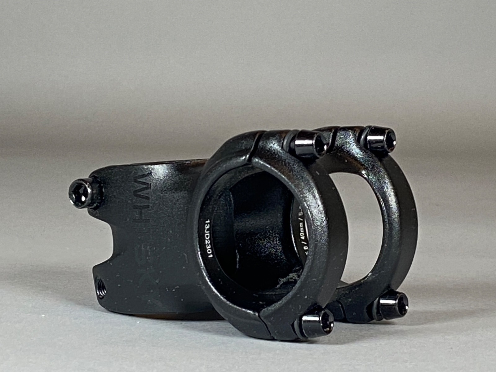 NEW WHISKY Parts Co. No.7 40mm Stem, 35.0mm Clamp, Black Mountain Bike STEM