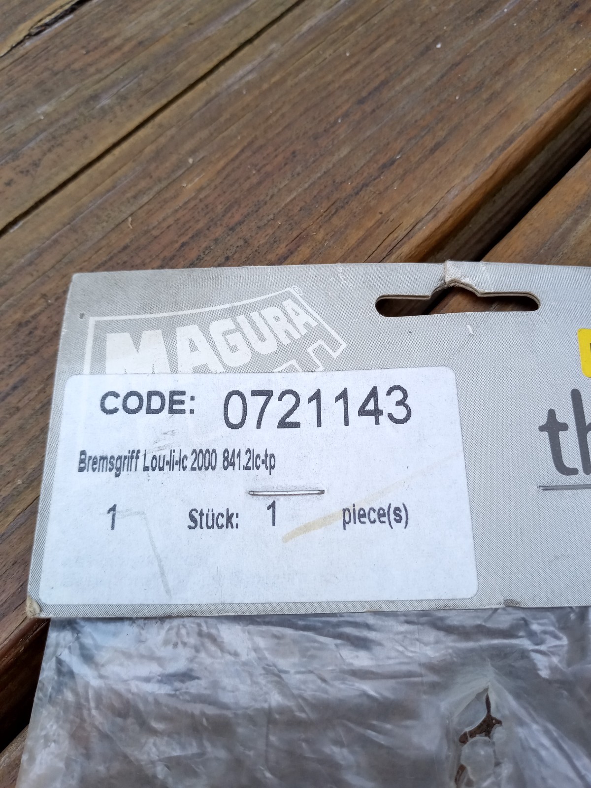 NOS classic 1999-2000 Magura Louise hydraulic left brake lever 0721143