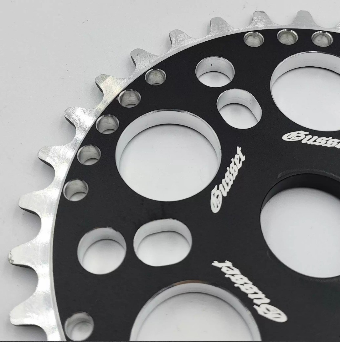 Vintage Gusset BMX Sprocket 32T 42T 44T Chainring Bicycle bmx Alloy Driveline