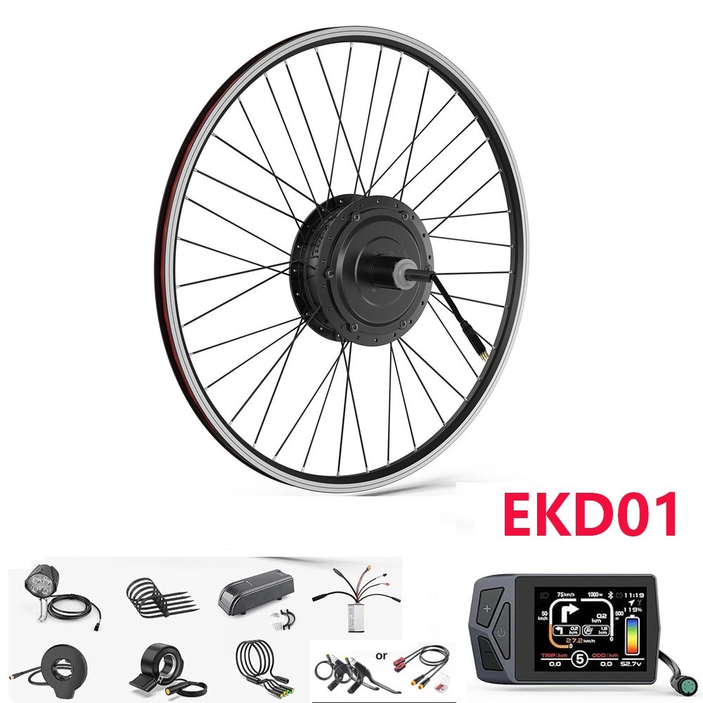 BAFANG 48V 500W Front Wheel Hub Motor – Ebike Conversion Kit for 20″/26″/700C