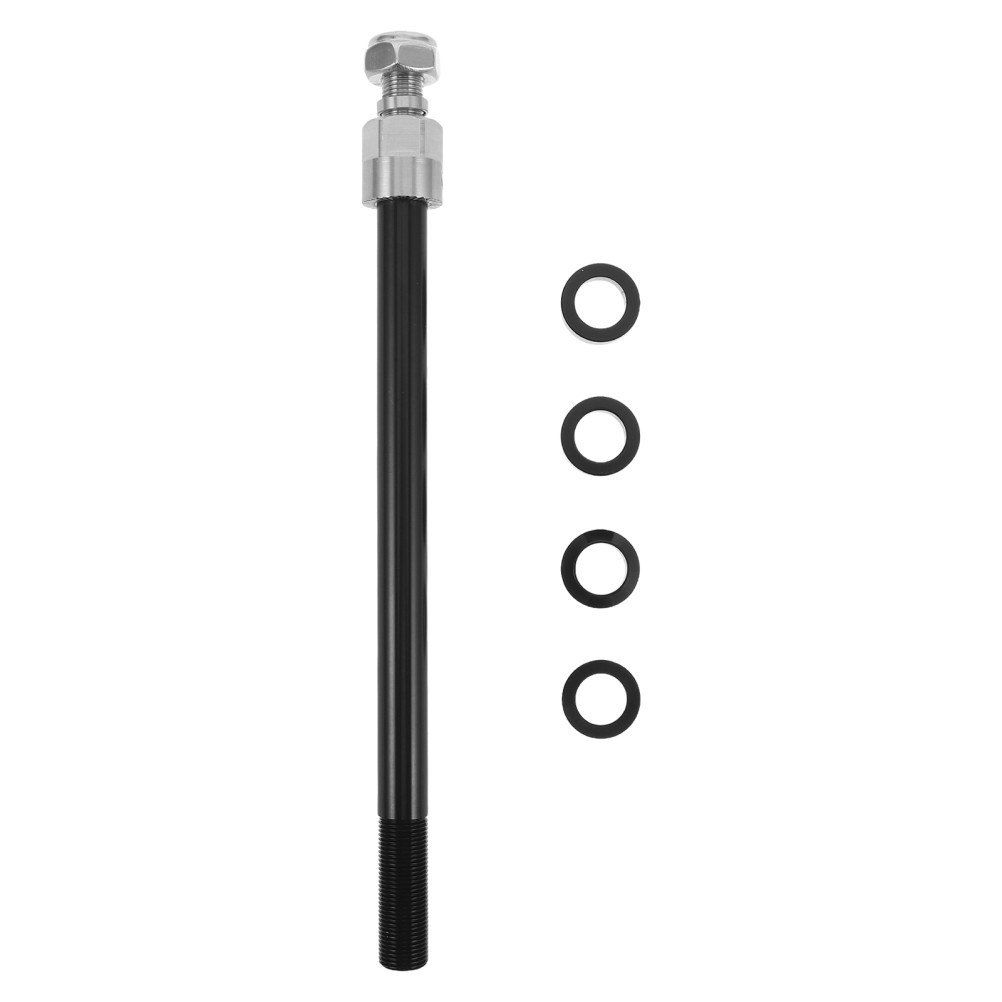 Bicycle Trailer Barrel Axle Spindle and Hub Assembly Aluminum Alloy Thru Rod
