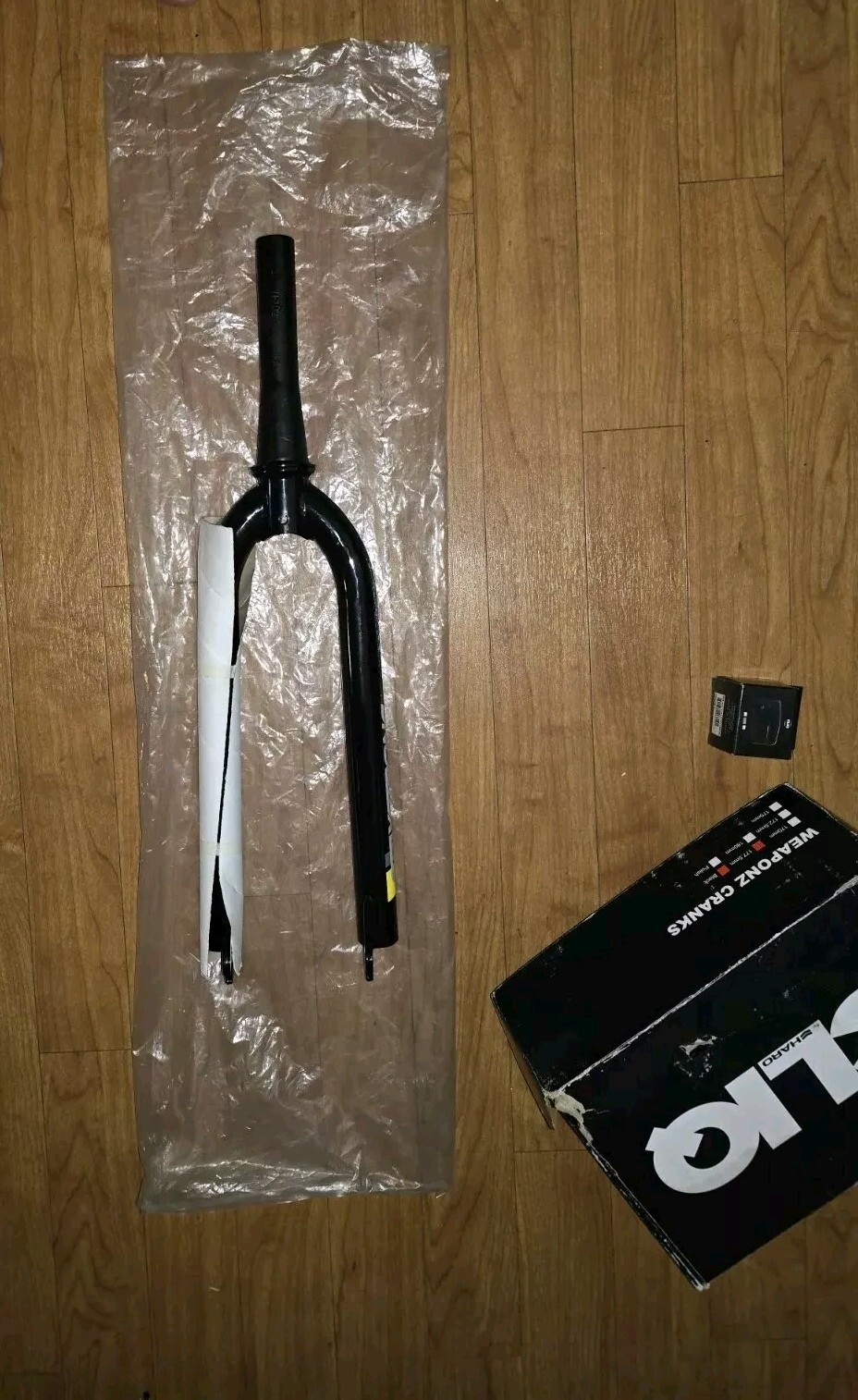 Stay Strong Reactive 24″ Gloss Black Tapered BMX Fork 10mm GT HARO TNT BOX SE
