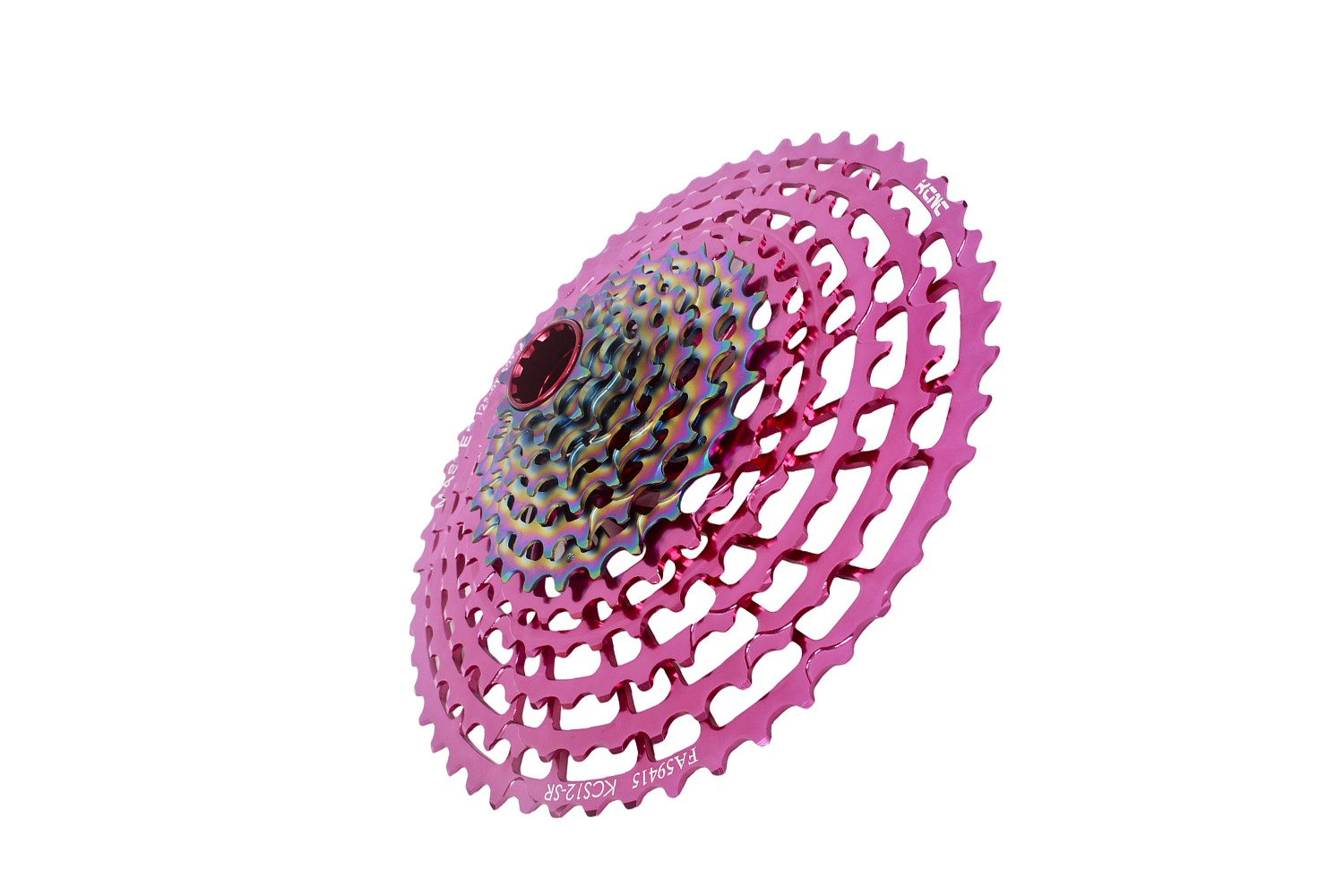 KCNC 12 Speed Cassette 9-52T Pink Rainbow MTB Bicycle for SRAM Eagle XD Driver