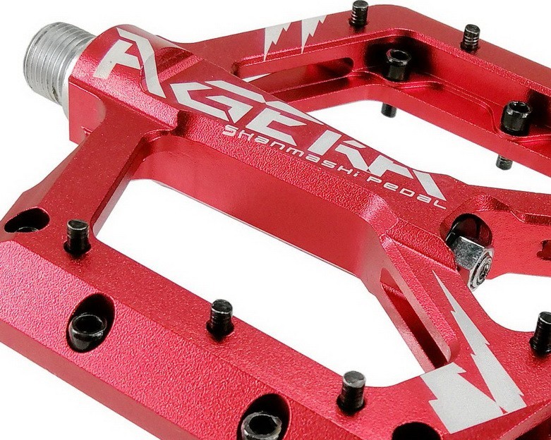 AGERA CNC Aluminum Road MTB Mountain Bike XC Bicycle Pedal Flat Pedals Bearings