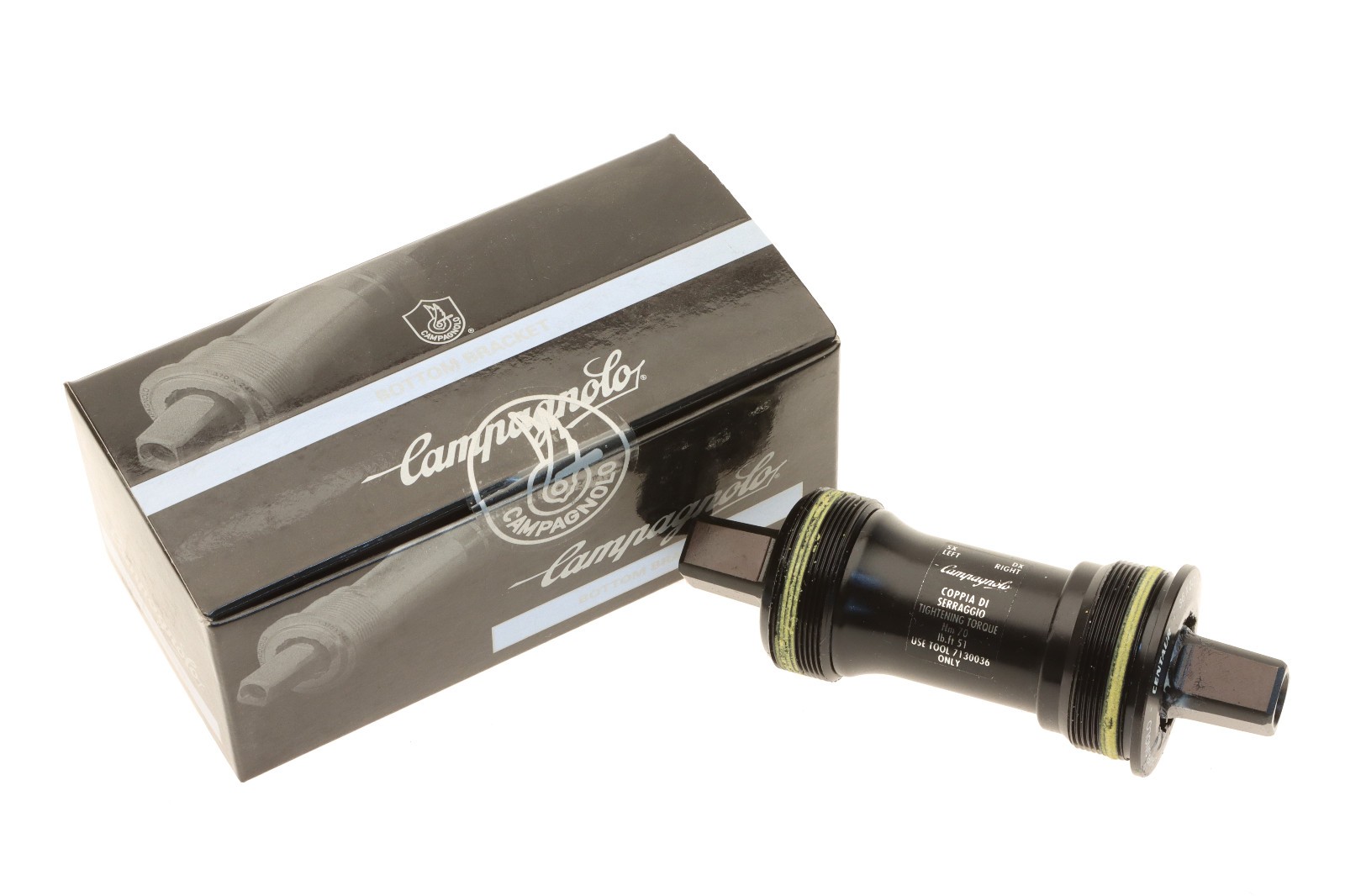 Campagnolo Centaur Bottom Bracket Square Taper ISO Italian 115.5mm NEW NOS