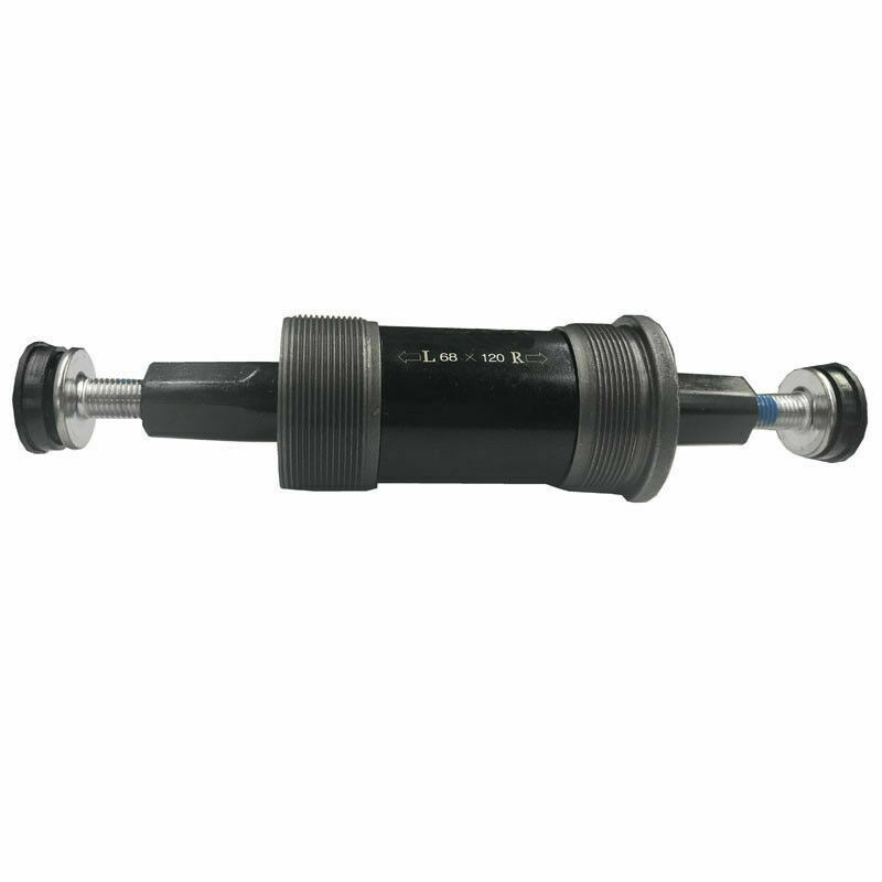English Square BB Bike Bottom Bracket Set,Square Taper, Aluminum – 68 x 120mm