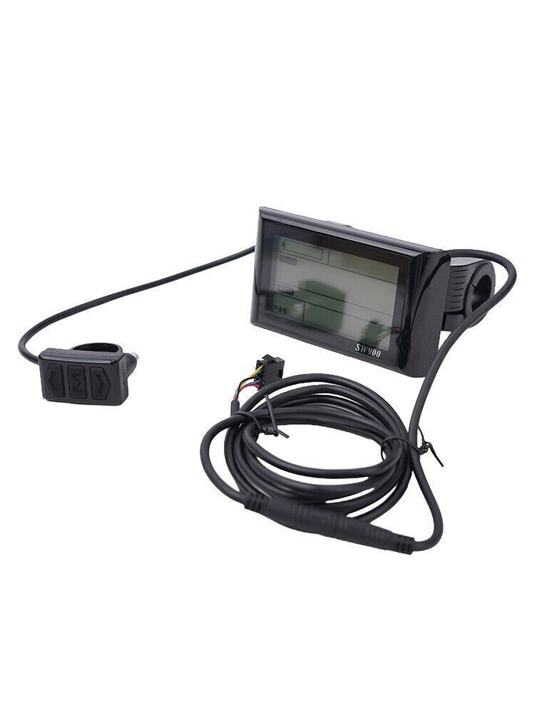 5Pin LCD S900 Display Meter Control Panel 24-72V E-Bike Electric/Bicycle Scooter